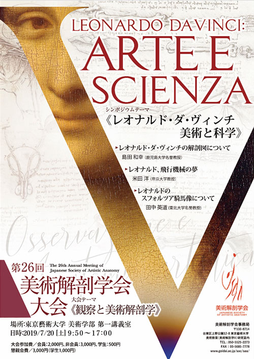 観察と美術解剖学