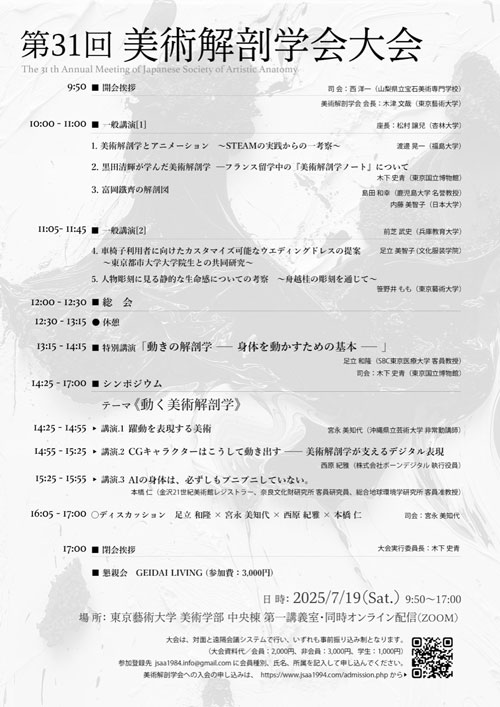 動く美術解剖学